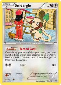 pokemon xy break through smeargle 123 162