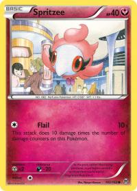 pokemon xy break through spritzee 105 162