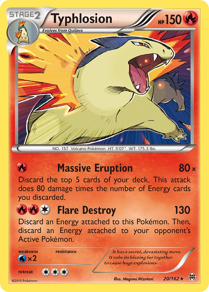 Typhlosion 20-162 (RH)