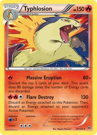 pokemon xy break through typhlosion 20 162