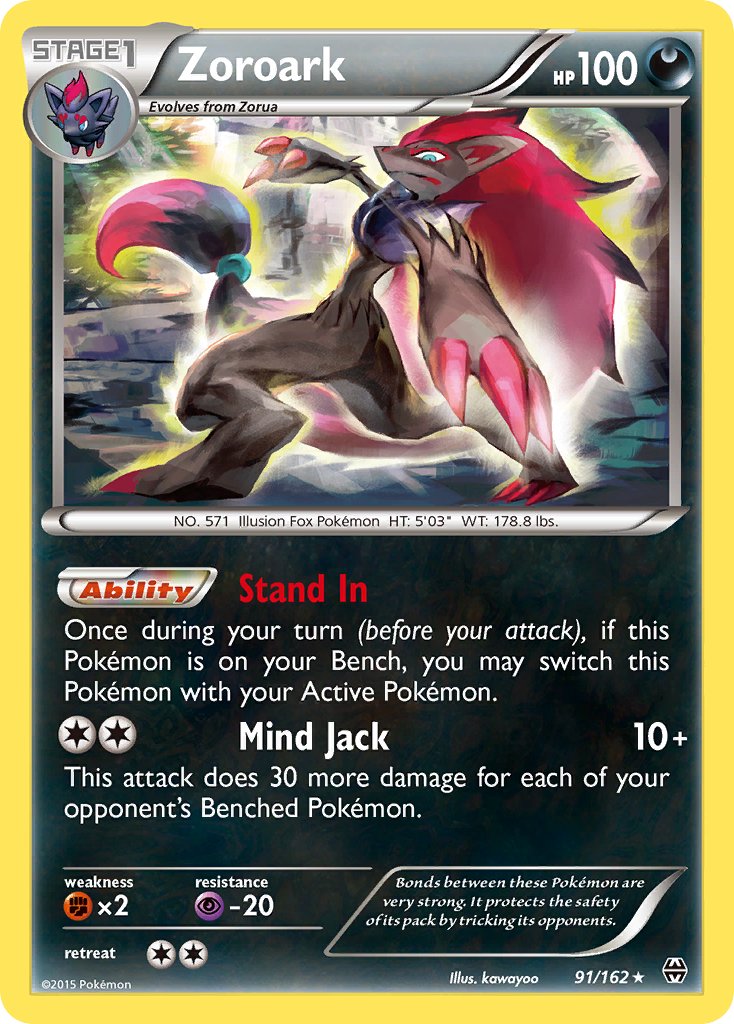 Zoroark 91-162 (RH)