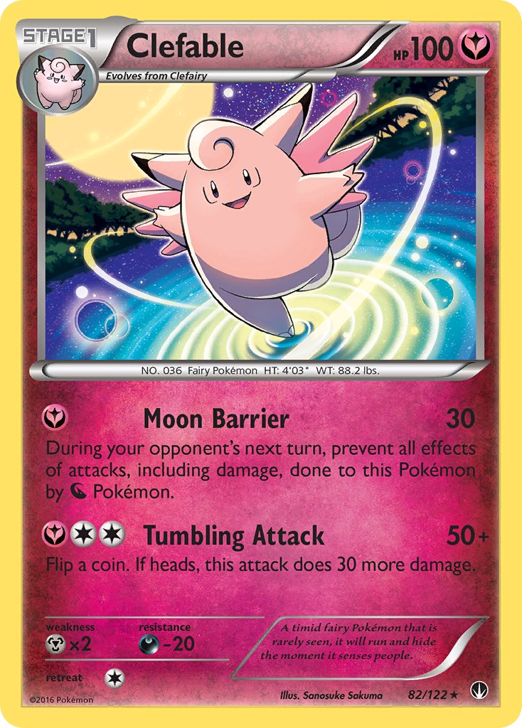 Clefable 82-122