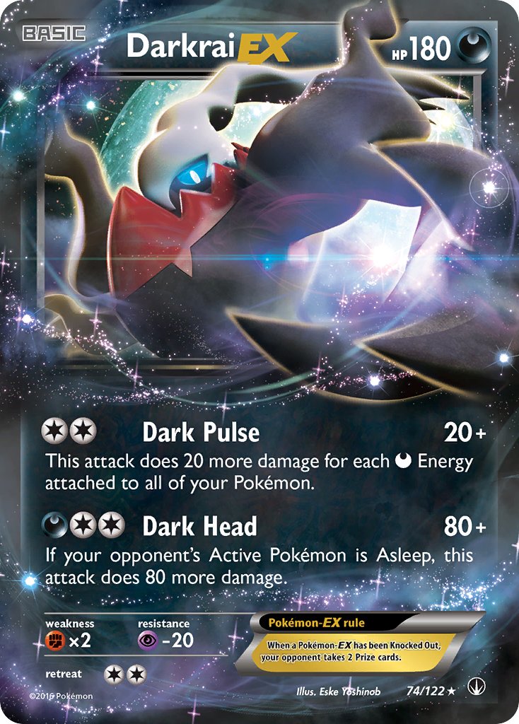 Darkrai EX 74-122