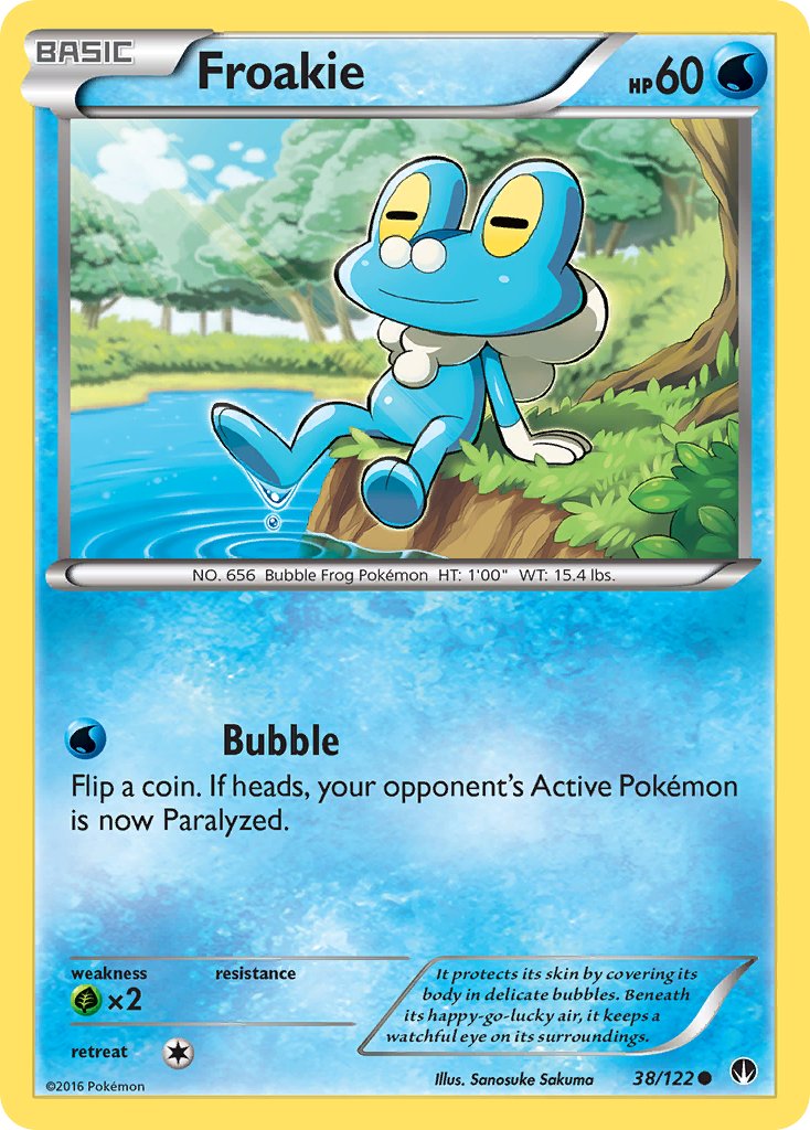 Froakie 38-122