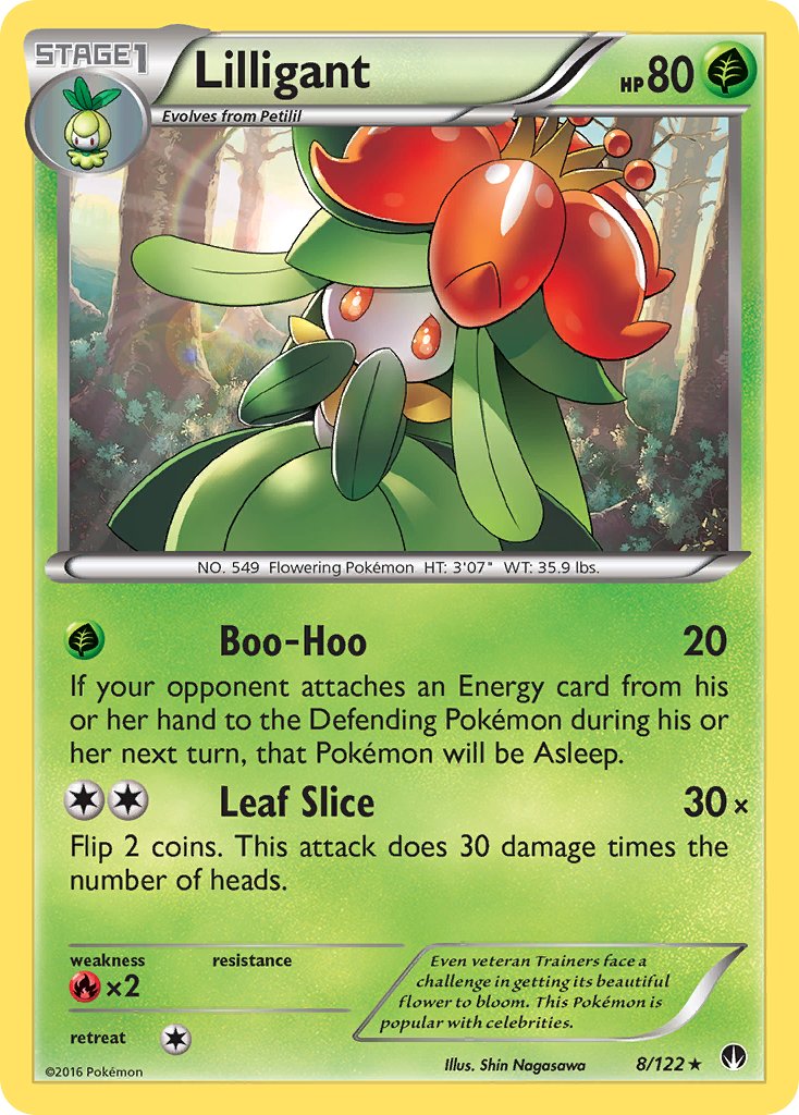 Lilligant 8-122 (RH)