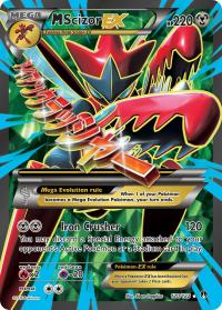 pokemon xy breakpoint m scizor ex full art 120 122