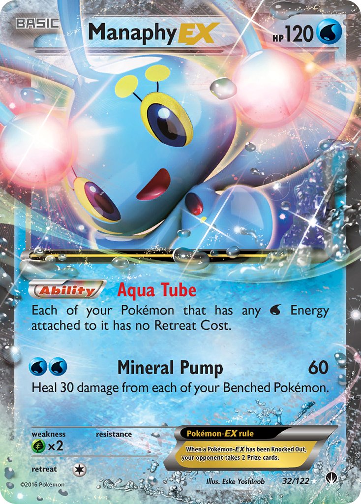 Manaphy EX 32-122