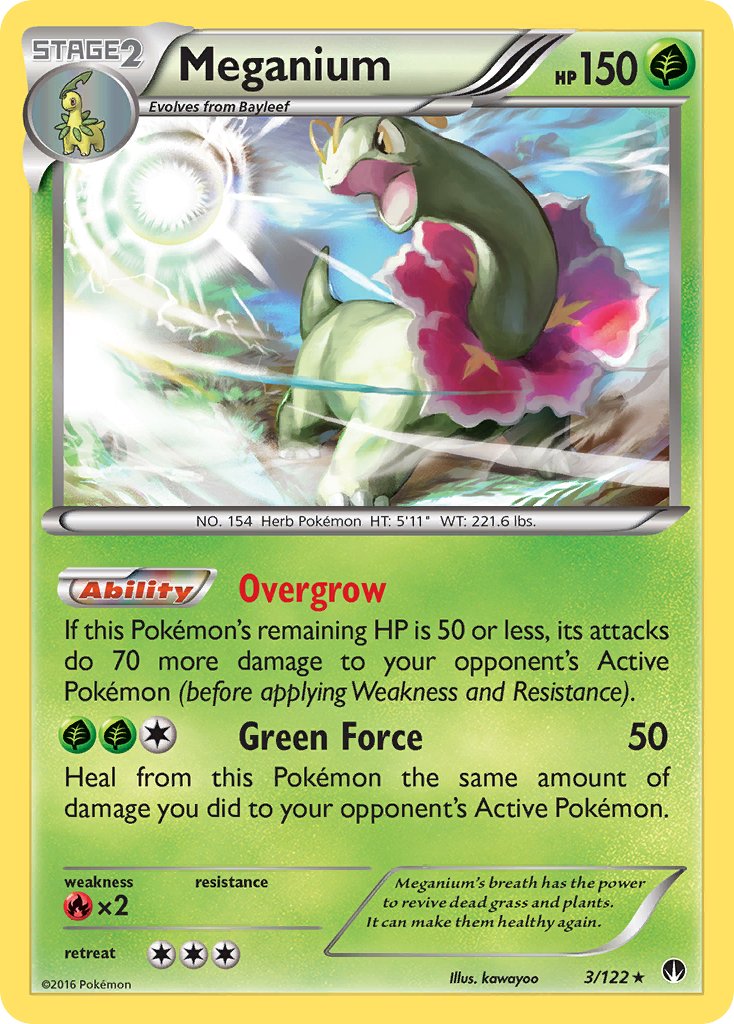 Meganium 3-122 (RH)