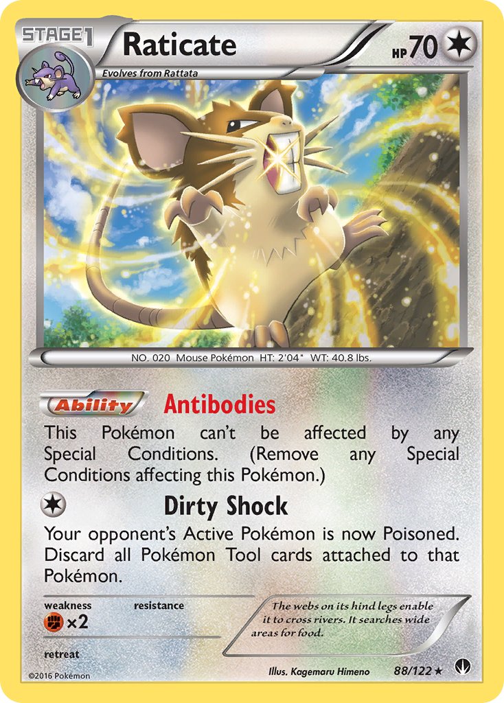 Raticate 88-122 (RH)