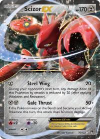 pokemon xy breakpoint scizor ex 76 122