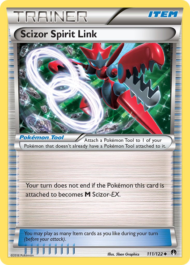 Scizor Spirit Link 111-122 (RH)