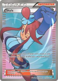 pokemon xy breakpoint skyla full art 122 122