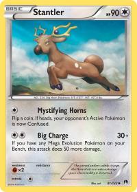 pokemon xy breakpoint stantler 91 122