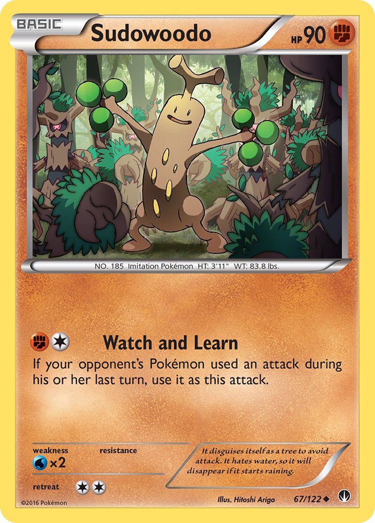 Sudowoodo 67-122 (RH)