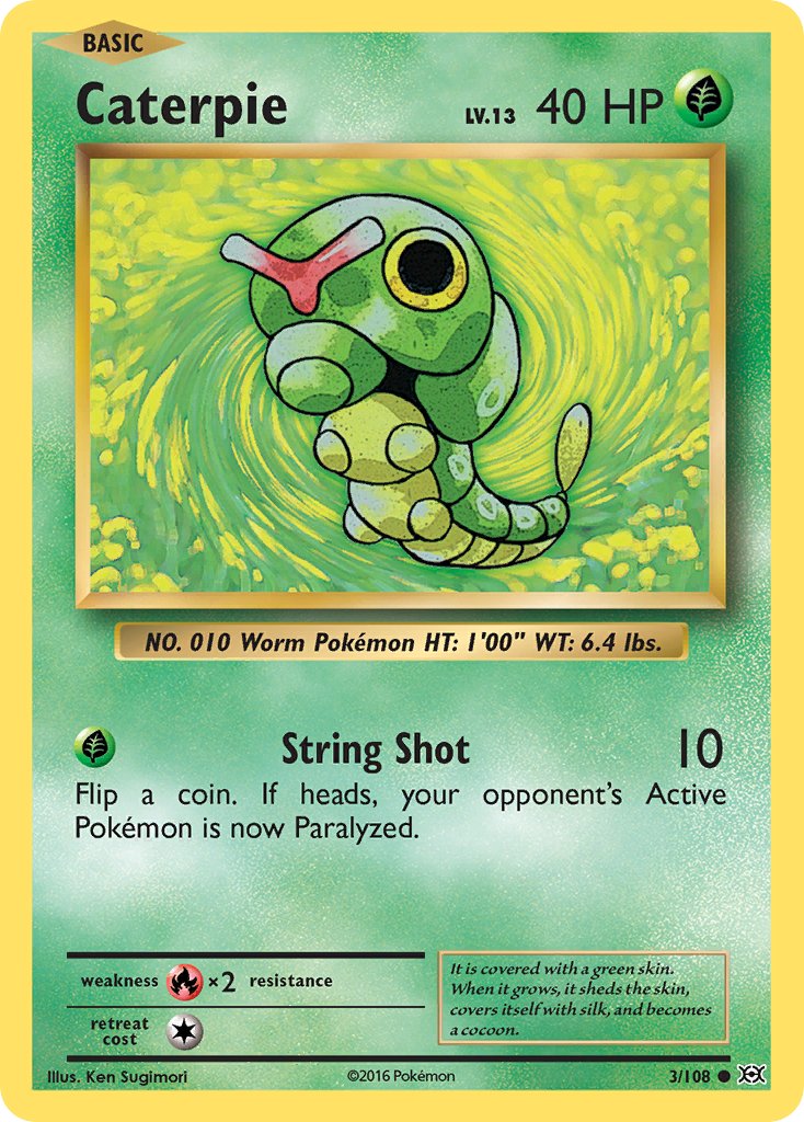 Caterpie 3-108 (RH)