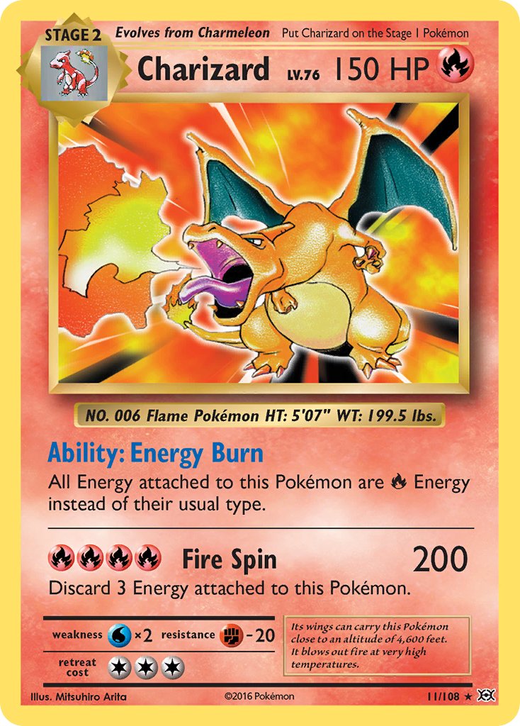 Charizard 11-108 (RH)