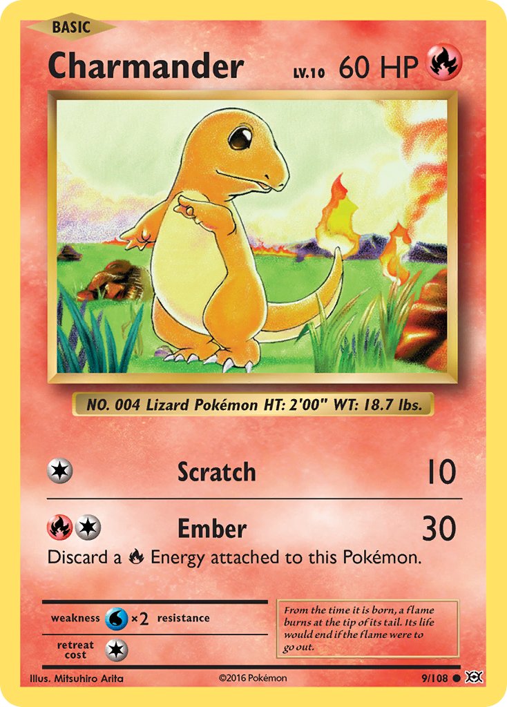 Charmander 9-108 (RH)