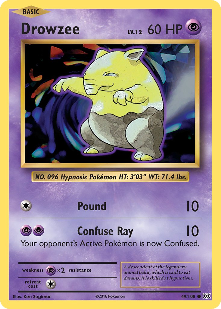 Drowzee 49-108 (RH)