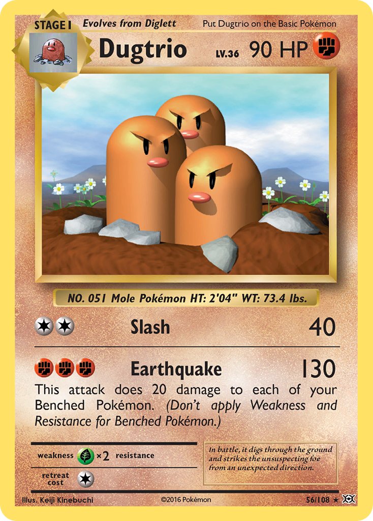 Dugtrio 56-108 (RH)