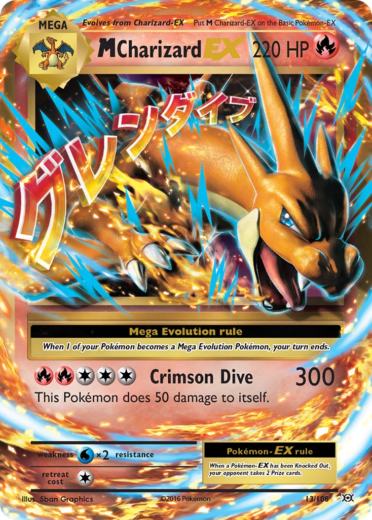 M Charizard EX 13-108