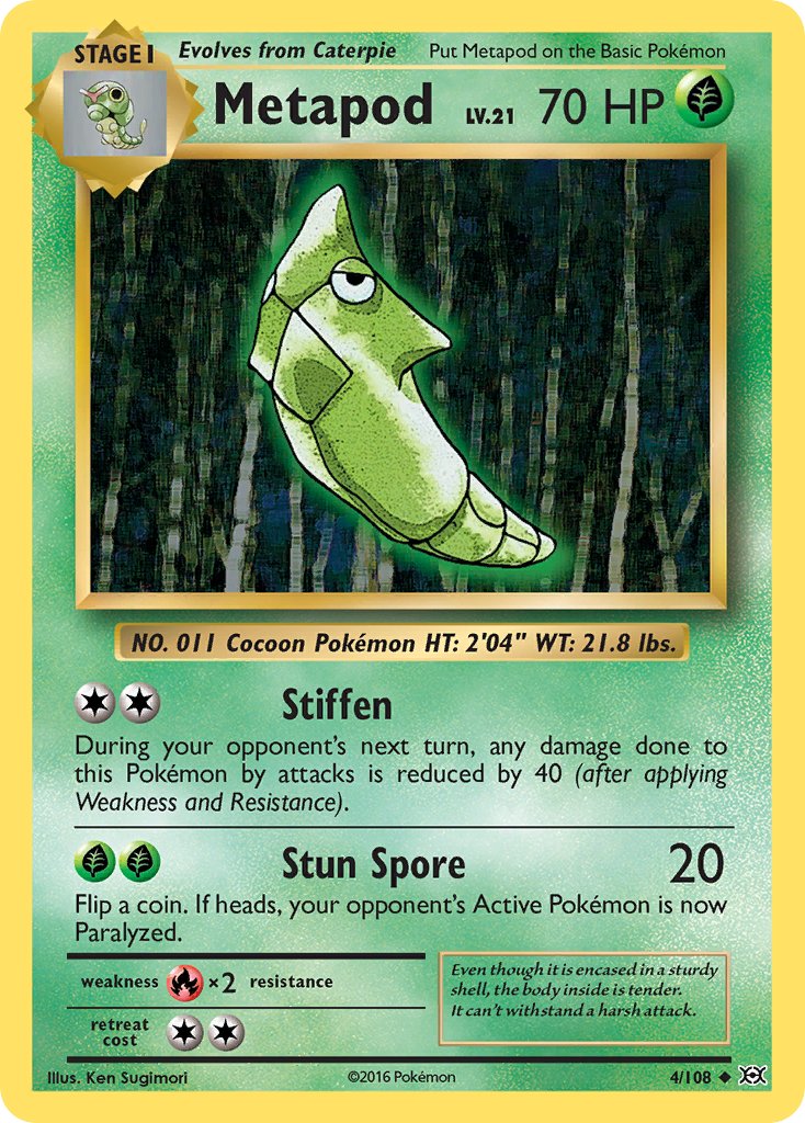 Metapod 4-108 (RH)