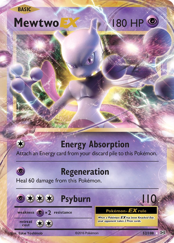 Mewtwo EX 52-108