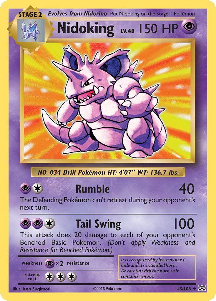 Nidoking 45-108