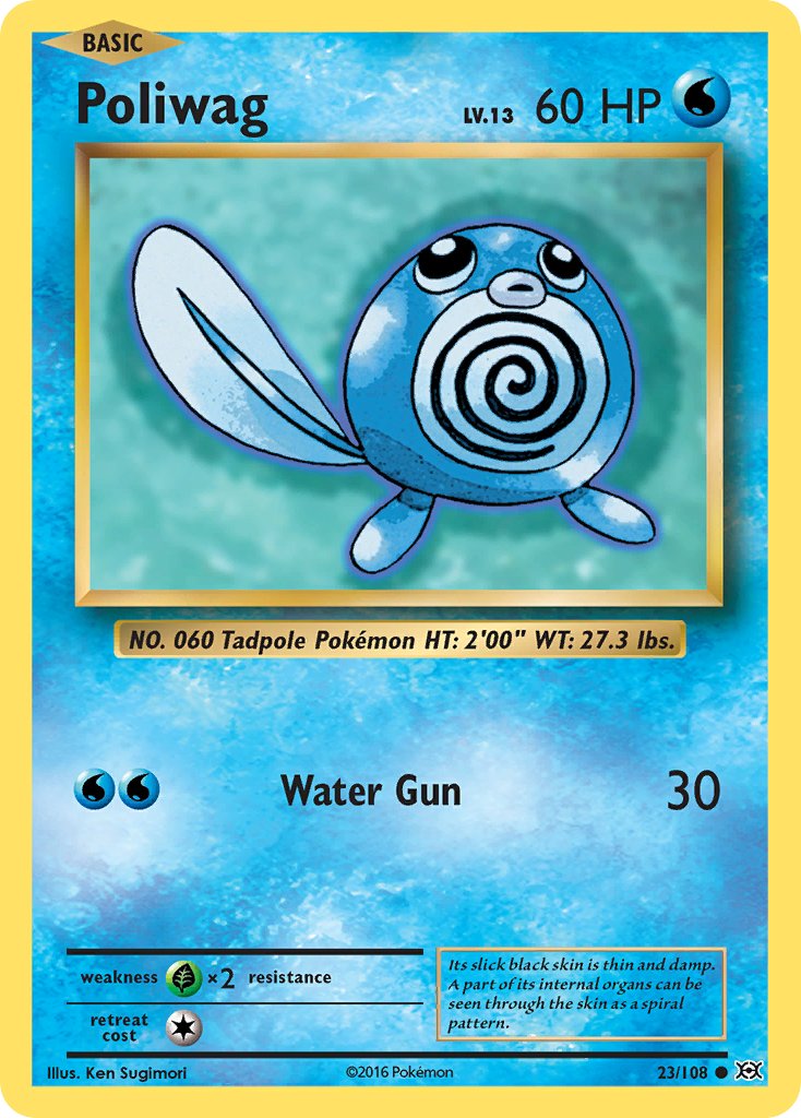 Poliwag 23-108 (RH)