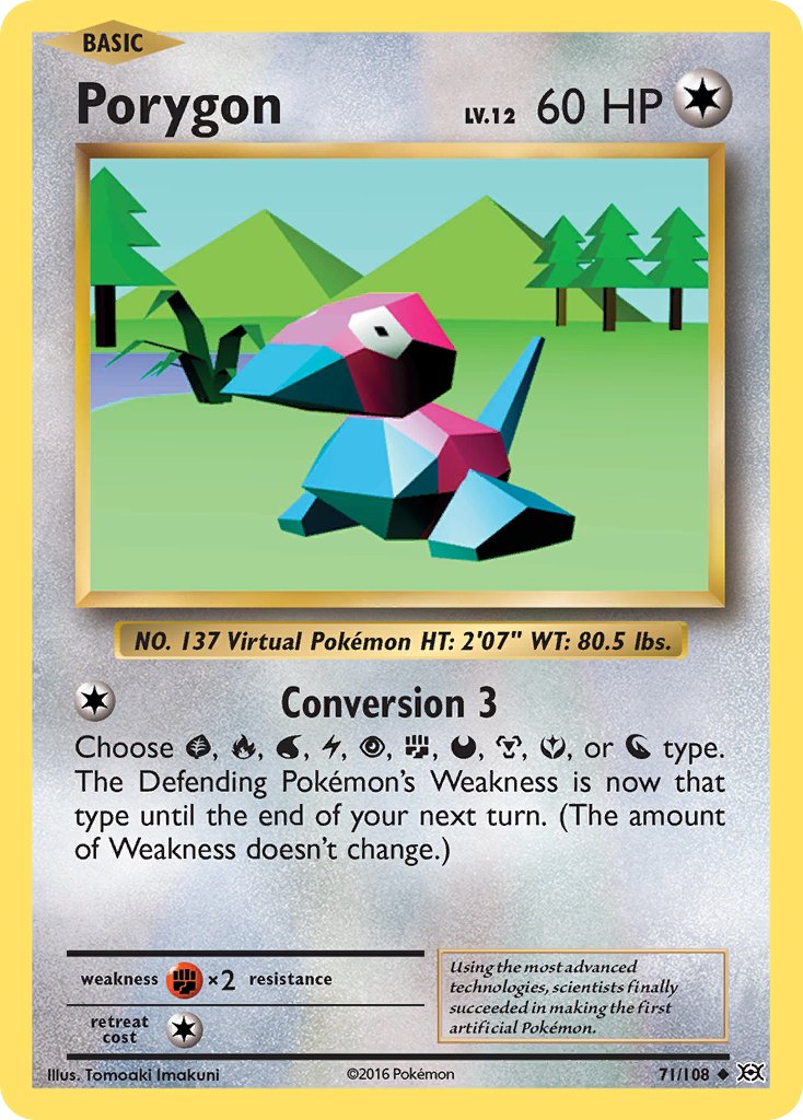 Porygon 71-108 (RH)