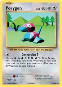 pokemon xy evolutions porygon 71 108 rh