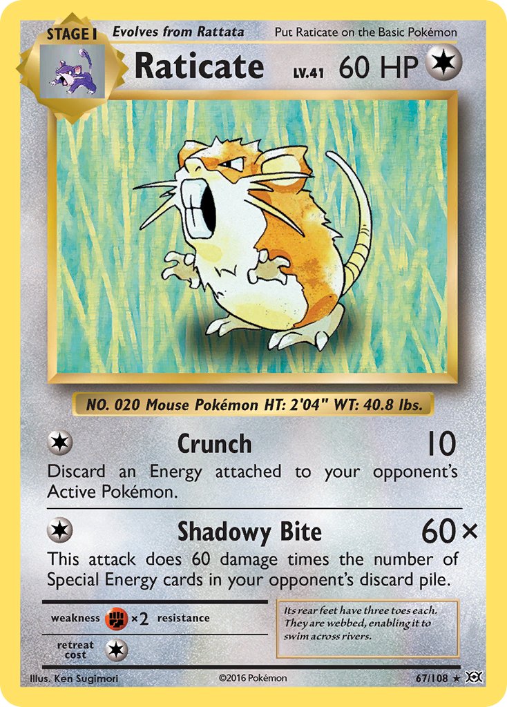 Raticate 67-108