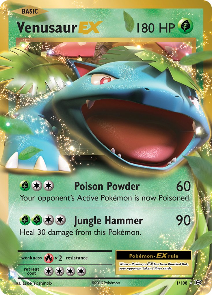 Venusaur EX 1-108