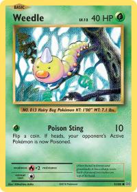 pokemon xy evolutions weedle 5 108 rh