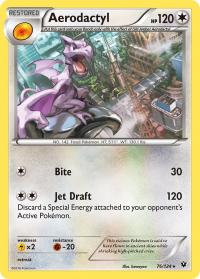 pokemon xy fates collide aerodactyl 76 124 rh