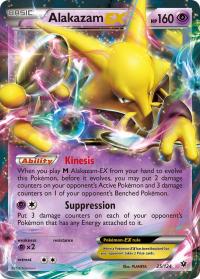 pokemon xy fates collide alakazam ex 25 124