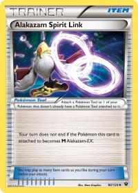 pokemon xy fates collide alakazam spirit link 90 124