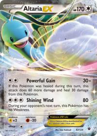 pokemon xy fates collide altaria ex 83 124