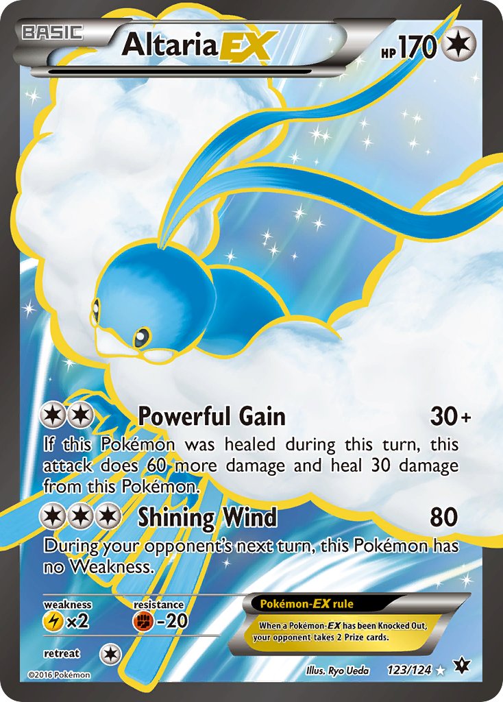 Altaria EX FULL ART 123-124