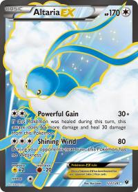 pokemon xy fates collide altaria ex full art 123 124