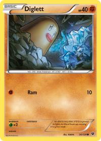 pokemon xy fates collide diglett 36 124 rh