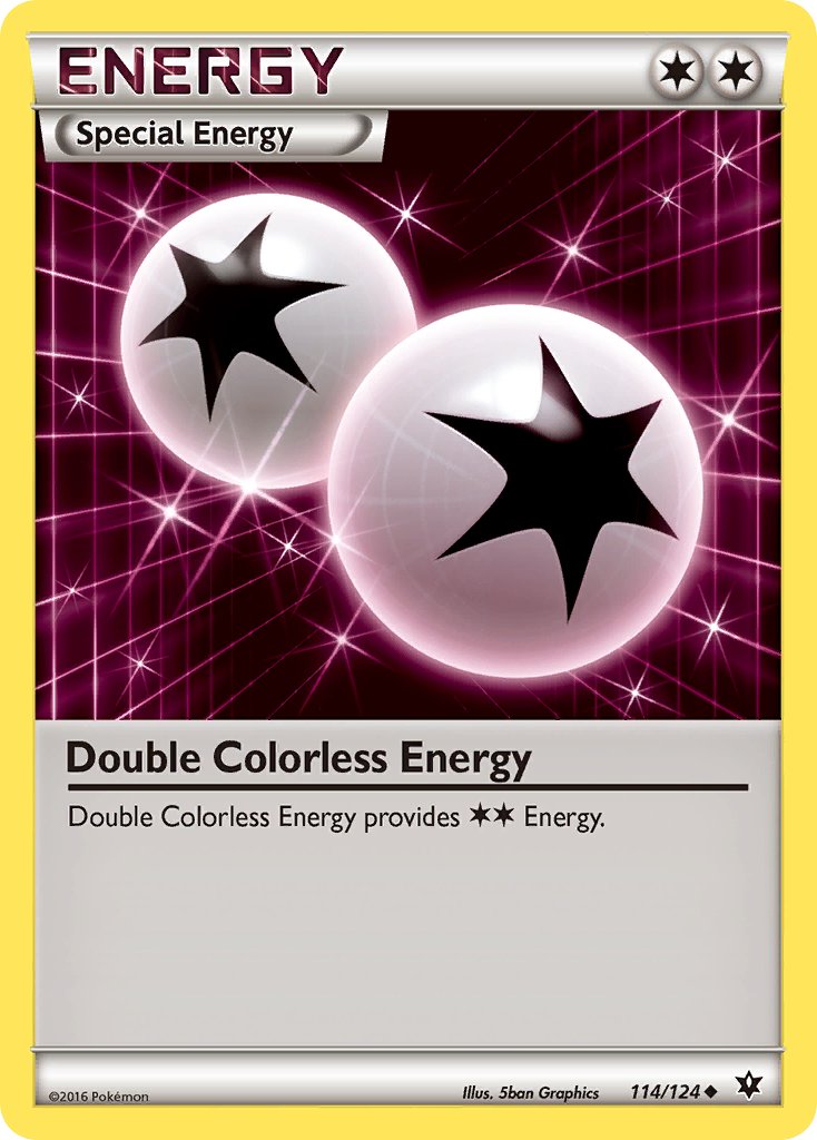 Double Colorless Energy 114-124 (RH)