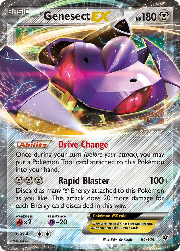 Genesect EX 64-124