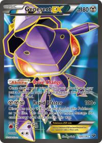 pokemon xy fates collide genesect ex full art 120 124