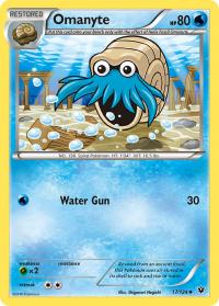 pokemon xy fates collide omanyte 17 124