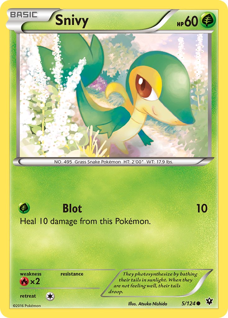 Snivy 5-124 (RH)