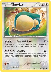 pokemon xy fates collide snorlax 77 124 rh