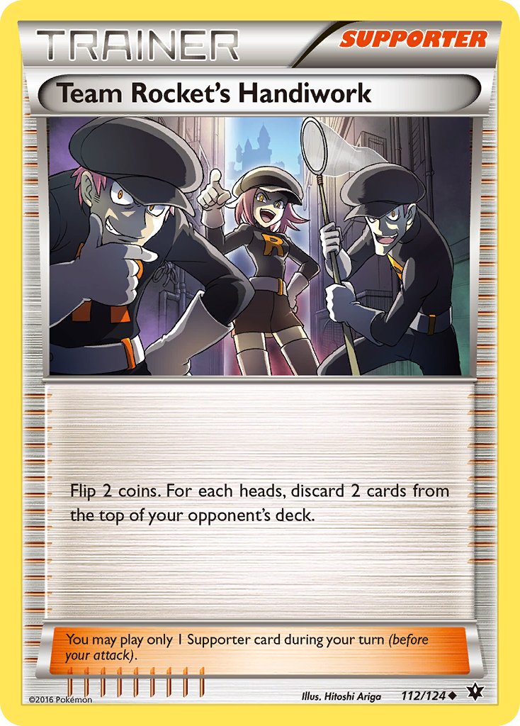 Team Rocket's Handiwork 112-124 (RH)