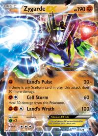 pokemon xy fates collide zygarde ex 54 124