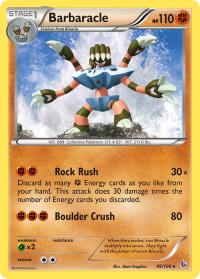 pokemon xy flashfire barbaracle 49 106