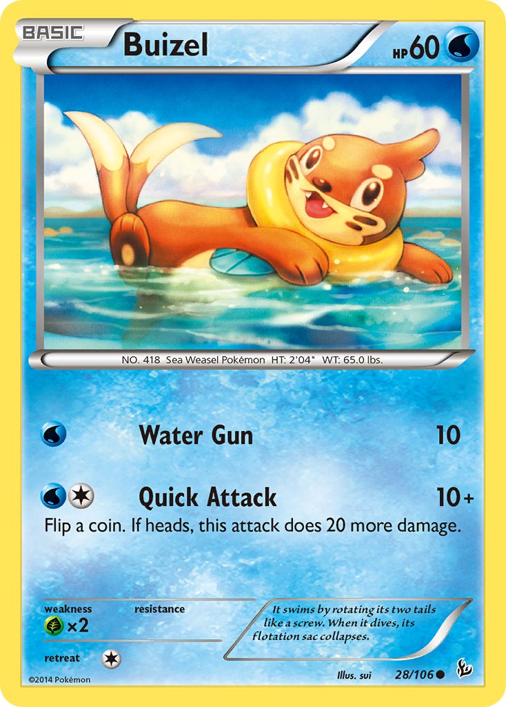 Buizel 28-106 (RH)